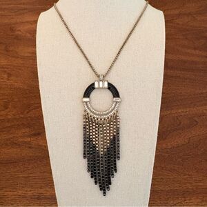 Martine Wester London | Art Deco Pendant | 42” Length
